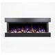 Elektriskais kamins AFLAMO Modena  Black Sienas, 8 image