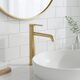 Rea Sanitary Bateria umywalkowa Rea Spot Złota Szczotkowana Wysoka, 2 image