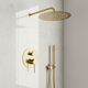 Rea Sanitary Zestaw natryskowy podtynkowy Rea Foss Clif Złoty Szczotkowany + BOX, 2 image
