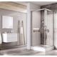 Kvadrāta dušas kabīne (stūris) RAVAK X-Point XP3RV2-90, 90x90x190cm, bez paliktņa, 2 image