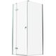 Aqualux  Dušo kabina AQUALUX Hinged DW 90x80, kairinė, 2 image