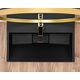 Rea Sanitary UMYWALKA KONGLOMERATOWA NABLATOWA GOYA BLACK MAT 60CM, 3 image