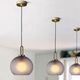Toolight Lampa Sufitowa Wisząca Szklana Kula 20cm APP626-1CP, 7 image