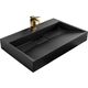 Rea Sanitary UMYWALKA KONGLOMERATOWA NABLATOWA GOYA BLACK MAT 70CM