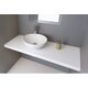 Stalviršis White High Gloss 2070 201x46, 3 image