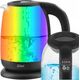 Zilan ZLN 3956 elektriskā tējkanna, 2200 W, 1,7 l, temperatūras kontrole, LED apgaismojums, stikla k, 3 image