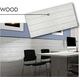 Dekoratīvais sienas apdares panelis WOOD 500x1000mm