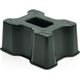 Kvadrātveida ūdens tvertnes paaugstinājums 30cm, zaļš, 2 image