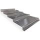 Профилированный лист поликарбоната DIAMOND TILE EFFECT 2.8 мм 0,954x2m, серый
