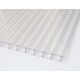 Šūnu polikarbonāts 10 mm, caurspīdīgs, 2,10x4m;