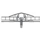 Универсальный соединительный профиль 4-10 мм Система CLICK (зажимная) для листов поликарбоната 4м;, изображение 3