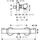 Hansgrohe Ecostat Comfort dušas termostats, hroms - gab., изображение 2