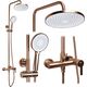 Rea Sanitary Zestaw natryskowy Rea Ontario Miedź Szczotkowana