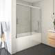 ROLTECHNIK PXV2/1800 vannas sieniņa ar bīdāmām durvīm