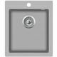 HELIKA (AQUASANITA) SIMPLEX SQS100W 220 Argent akmens masas izlietne, Citas krāsas: 220 / Urban Grey
