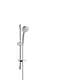 Hansgrohe Croma 100 Vario/Unica'C 0.65m dušas komplekts ar ziepju trauku, hroms