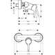 Hansgrohe Talis S dušas maisītājs, hroms, 2 image
