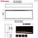 Dimplex  Ignite XLF 50" Настенный электрокамин, Ширина: 128.6, изображение 4