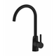 HELIKA (AQUASANITA) TAP 5523JG 601 black metallic virtuves ūdens maisītājs