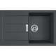 FRANKE izlietne Sirius 2.0 S2D 611-78 (500) Tectonite Carbon